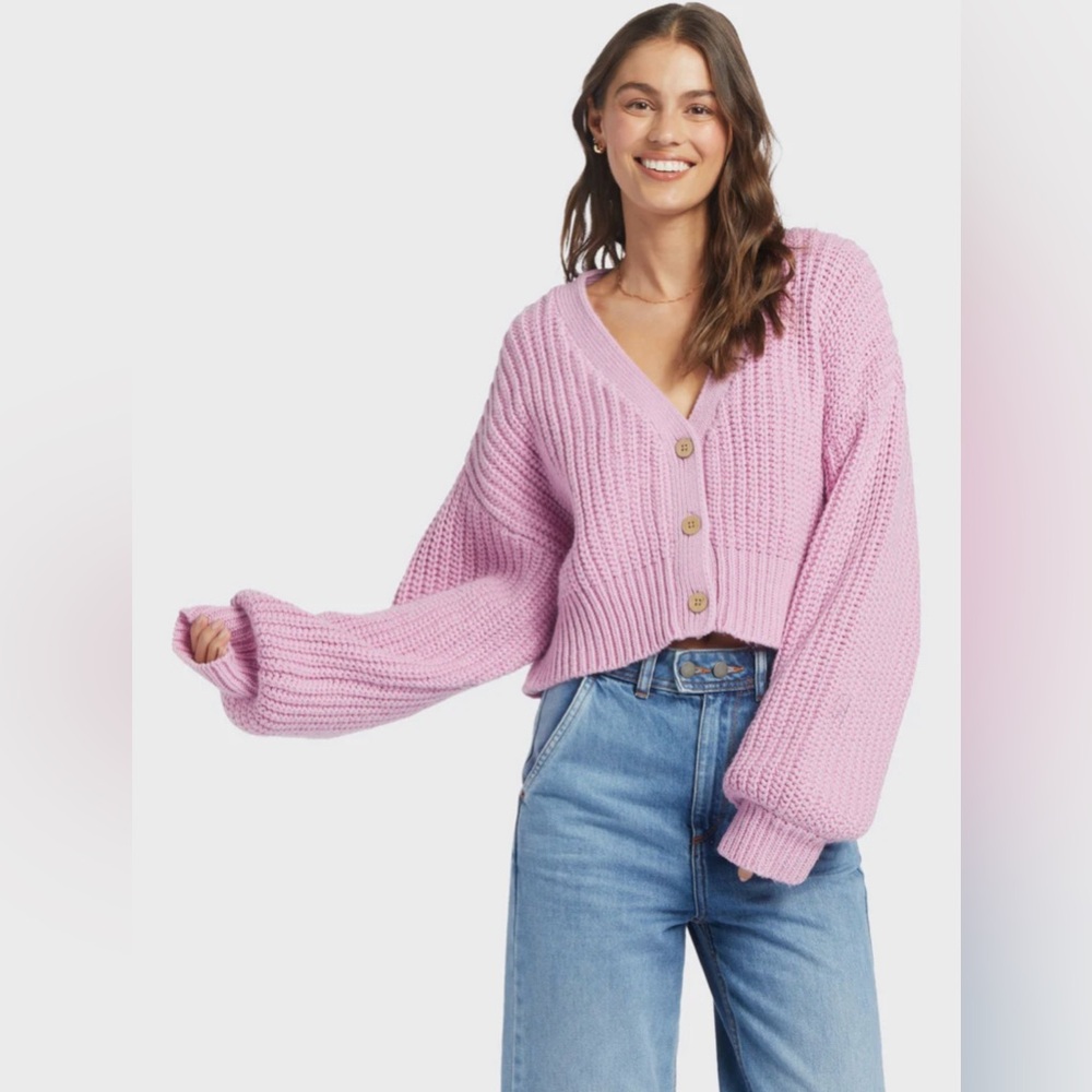 Roxy Pink Women's Sweater